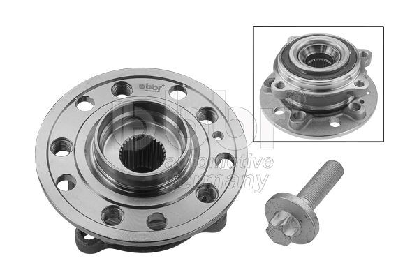 Ступица передняя A2053340300 Mercedes-Benz