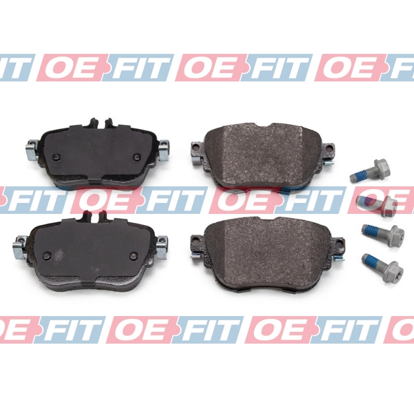 Колодки тормозные задние дисковые к-кт A0004209700 Mercedes-Benz
