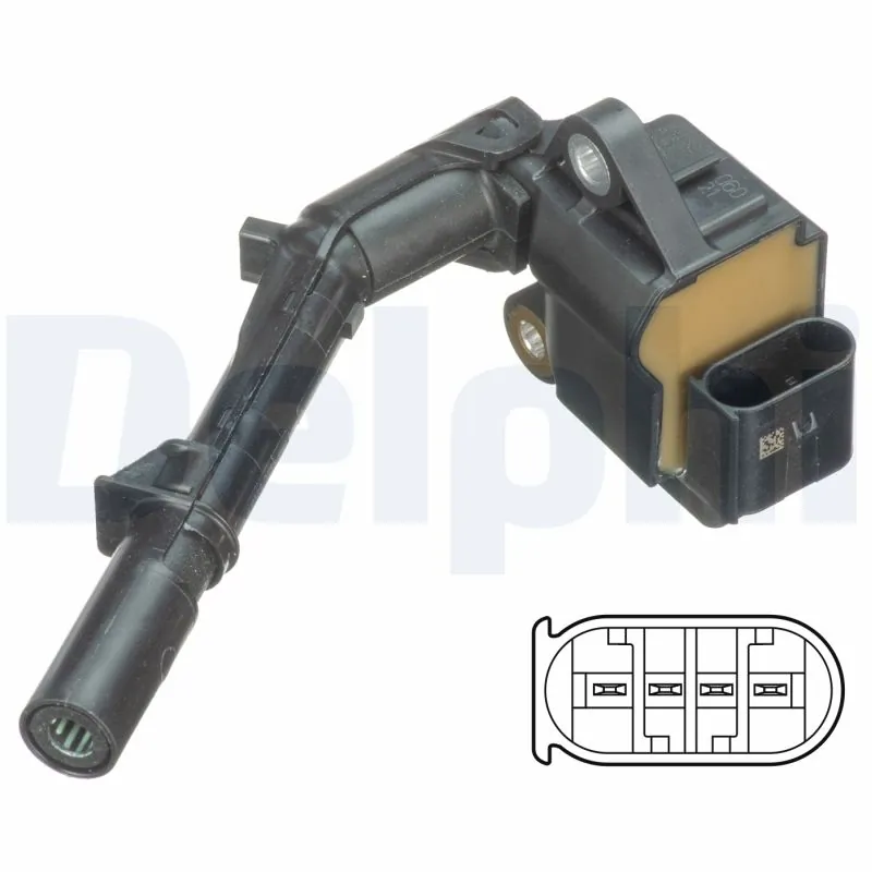 Катушка зажигания A2749060600 Mercedes-Benz