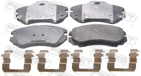 Колодки передние T1E-3501080 Chery Tiggo 7 PRO/7 PRO MAX/Exeed