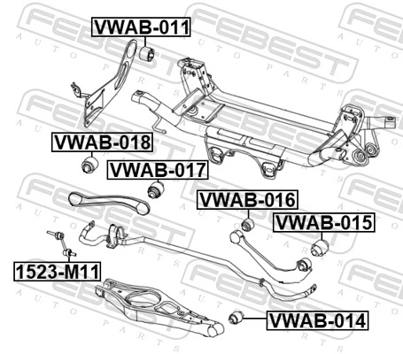 Стойка заднего стабилизатора L=R M112916030 Chery Tiggo/Arrizo 8/Exeed LX/OMODA C5 (МЕДНЫЕ)